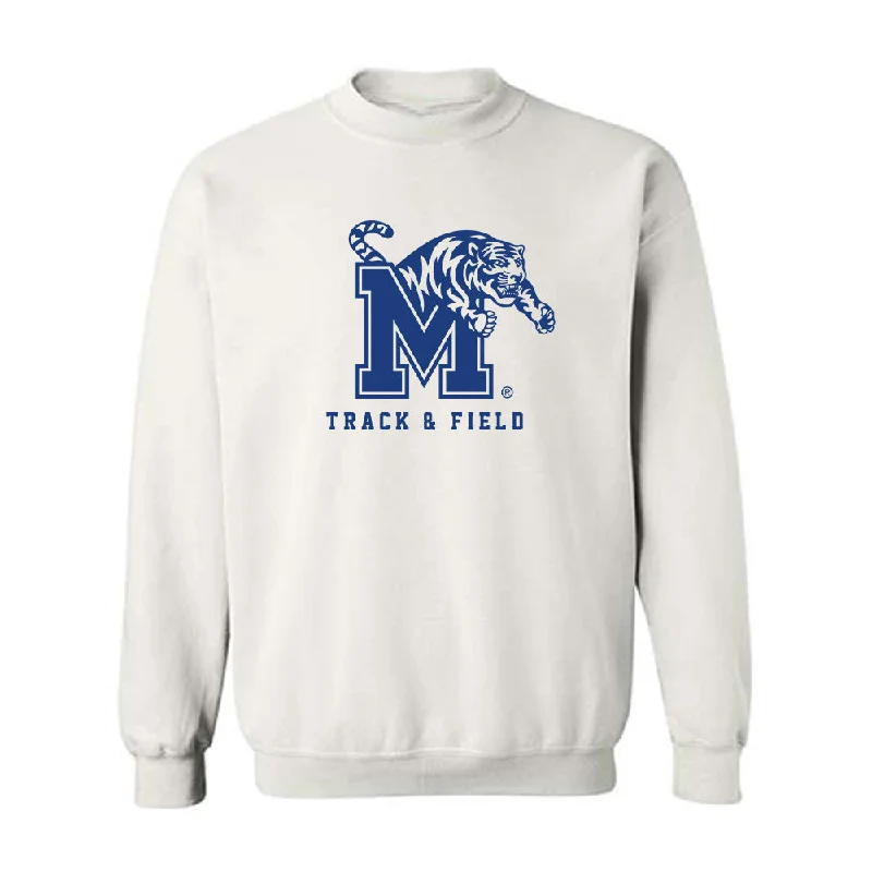 Memphis - NCAA Women's Track & Field : Mi'Asia Bergmann - Classic Shersey Crewneck Sweatshirt Hoodie with Batwing Sleeves Loose Dramatic Memphis - NCAA Women's Track & Field : Mi'Asia Bergmann - Classic Shersey Crewneck Sweatshirt Hoodie with Batwing Sleeves Loose Dramatic