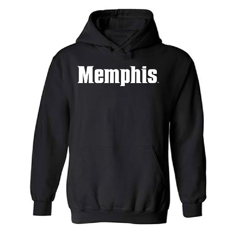 Memphis - NCAA Women's Track & Field : Mi'Asia Bergmann - Classic Fashion Shersey Hooded Sweatshirt Hoodie with Bell Sleeves Flared Feminine Memphis - NCAA Women's Track & Field : Mi'Asia Bergmann - Classic Fashion Shersey Hooded Sweatshirt Hoodie with Bell Sleeves Flared Feminine