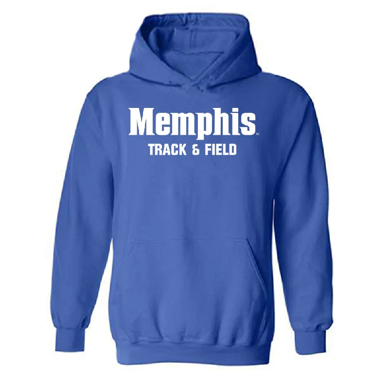Memphis - NCAA Women's Track & Field : Mi'Asia Bergmann - Classic Fashion Shersey Hooded Sweatshirt Hoodie with Ribbed Neckline Snug Warm Memphis - NCAA Women's Track & Field : Mi'Asia Bergmann - Classic Fashion Shersey Hooded Sweatshirt Hoodie with Ribbed Neckline Snug Warm
