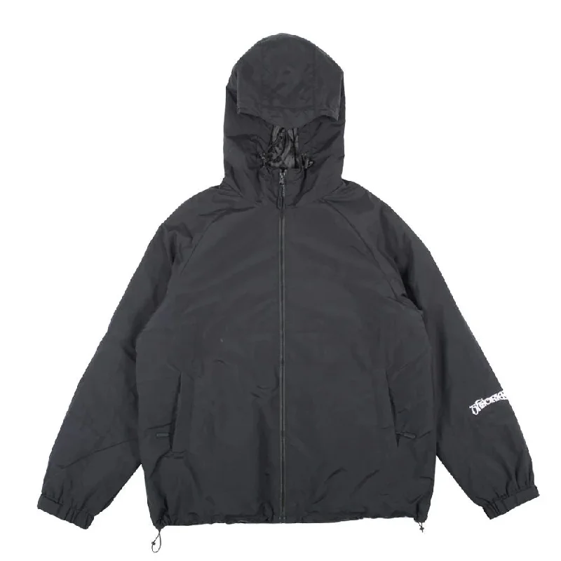 Theories Of Atlantis Secretum Hooded Jacket Black Cotton Fabric Linen Fabric Terry Fabric Theories Of Atlantis Secretum Hooded Jacket Black Cotton Fabric Linen Fabric Terry Fabric