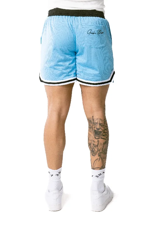 MEN'S LEAGUE MESH SHORTS - RETRO BLUE