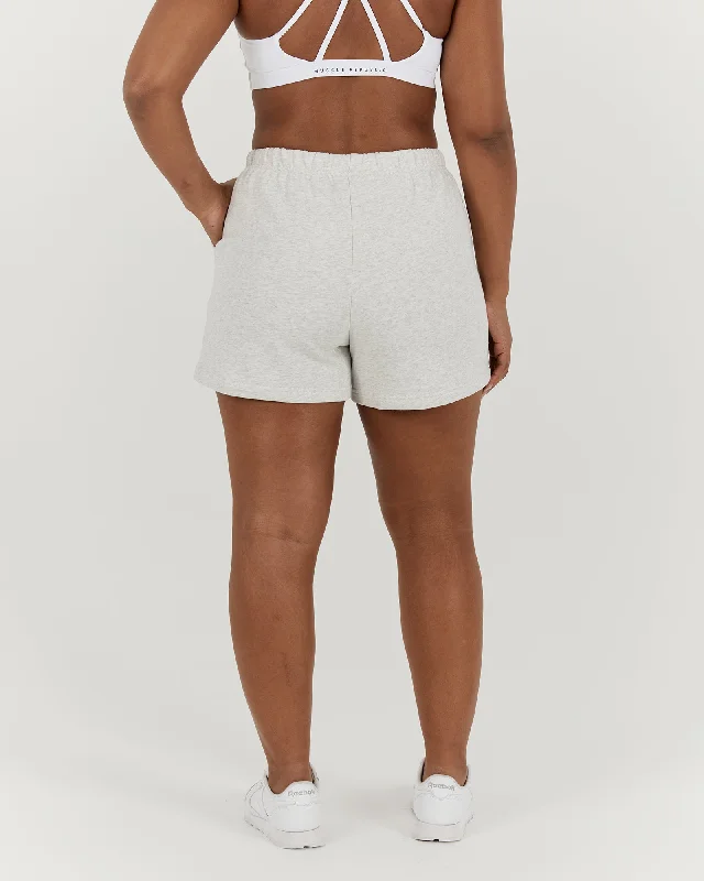 LEISURE SHORTS - ICE GREY