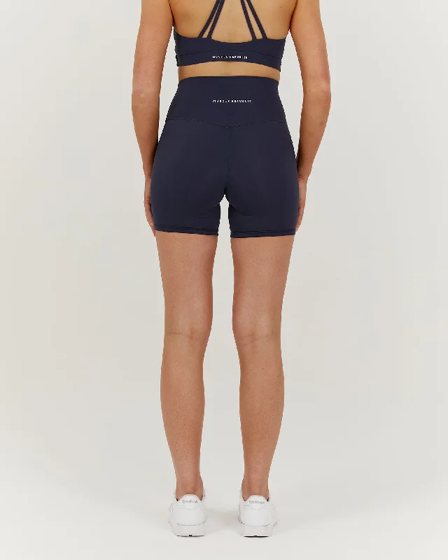 LUXE BIKER SHORTS V2 - DEEP NAVY