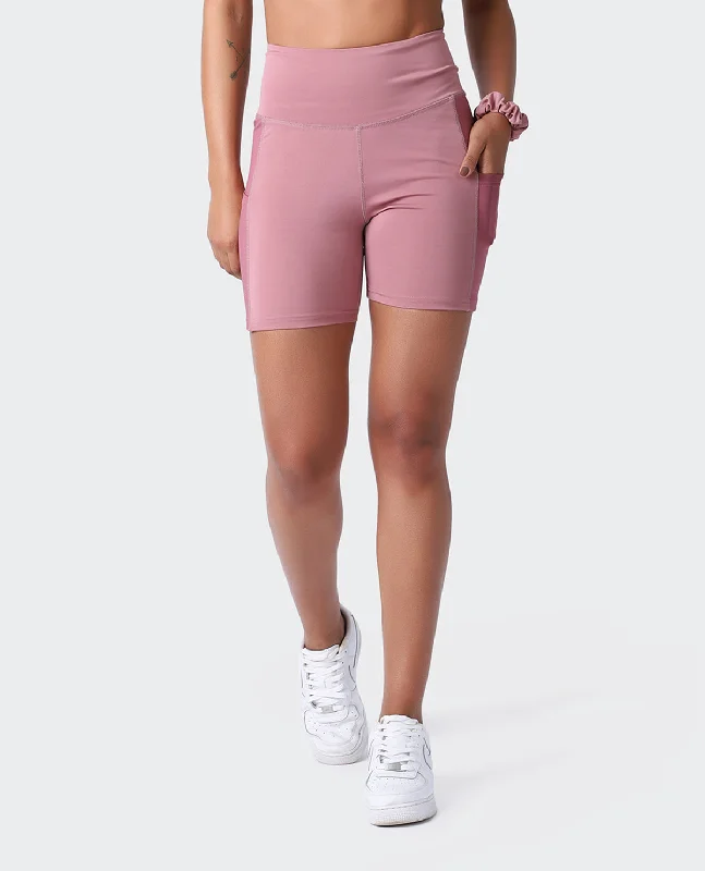 Women Sports Gym Shorts with Pockets