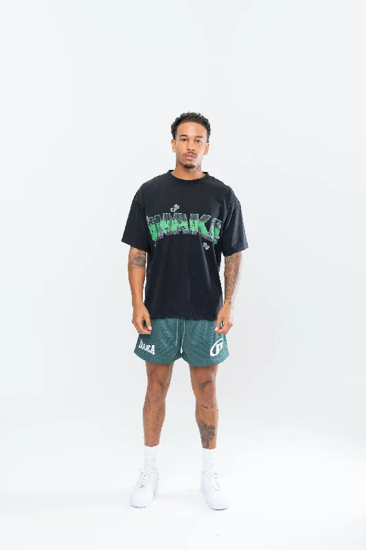 PSTAR MESH SHORTS - EMERALD