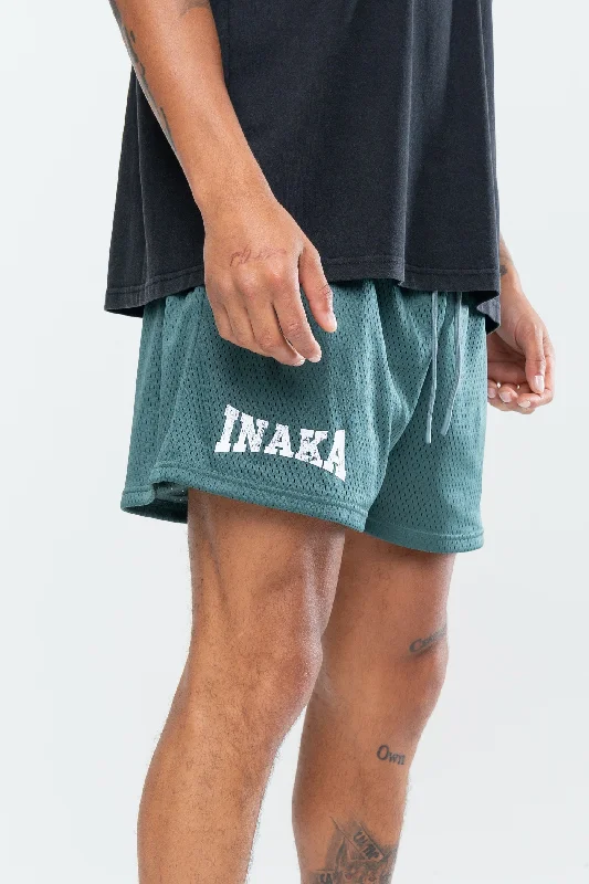 PSTAR MESH SHORTS - EMERALD