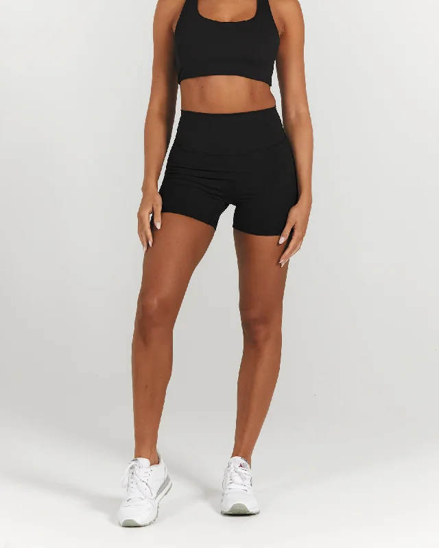 MOTION SHORTS 4"" - BLACK