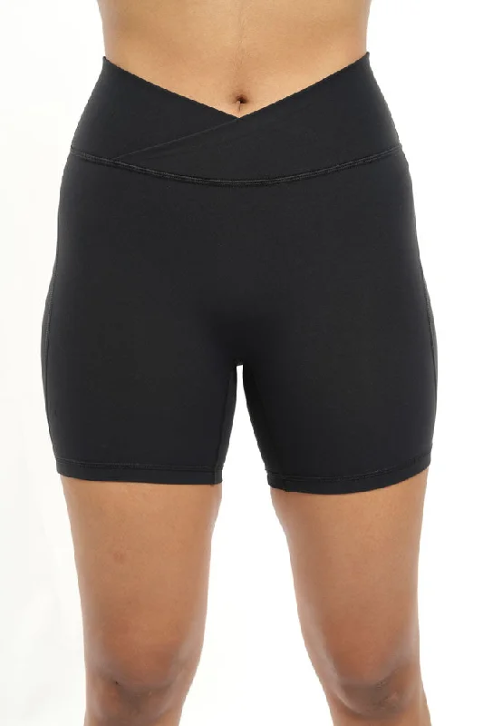 Carnage Premium V-Taper Biker Short - Black