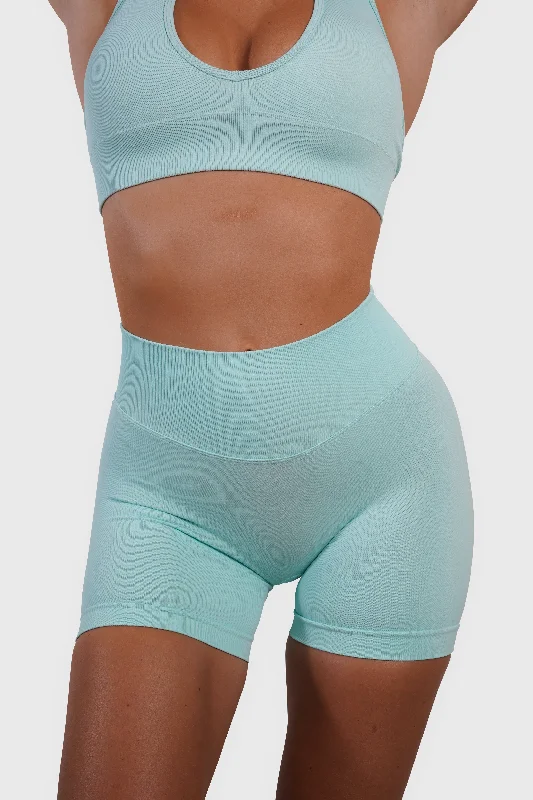 RECOIL SCRUNCH SHORTS - MINT