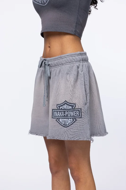 WOMENS CHOPPER SHORTS - GREY