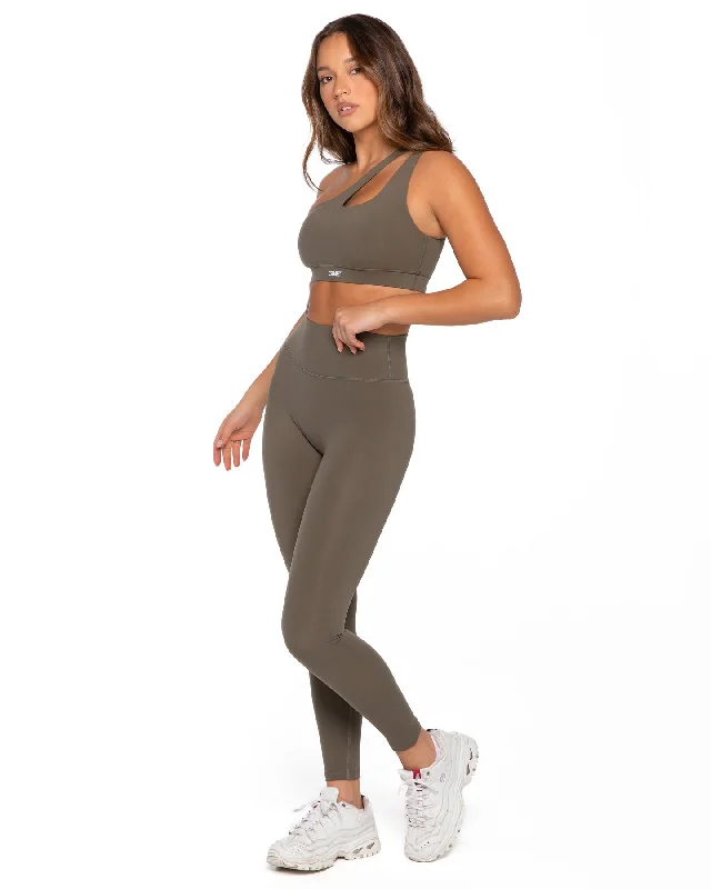 Aura SF Leggings - Dusty Khaki