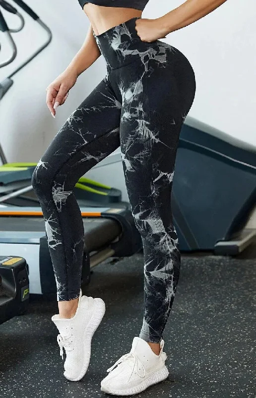 High Waist Cloud Rise Seamless Yoga Leggings