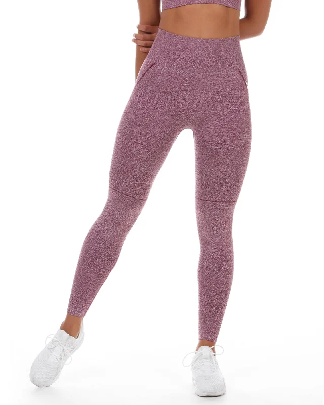 Elite Seamless Leggings - Berry