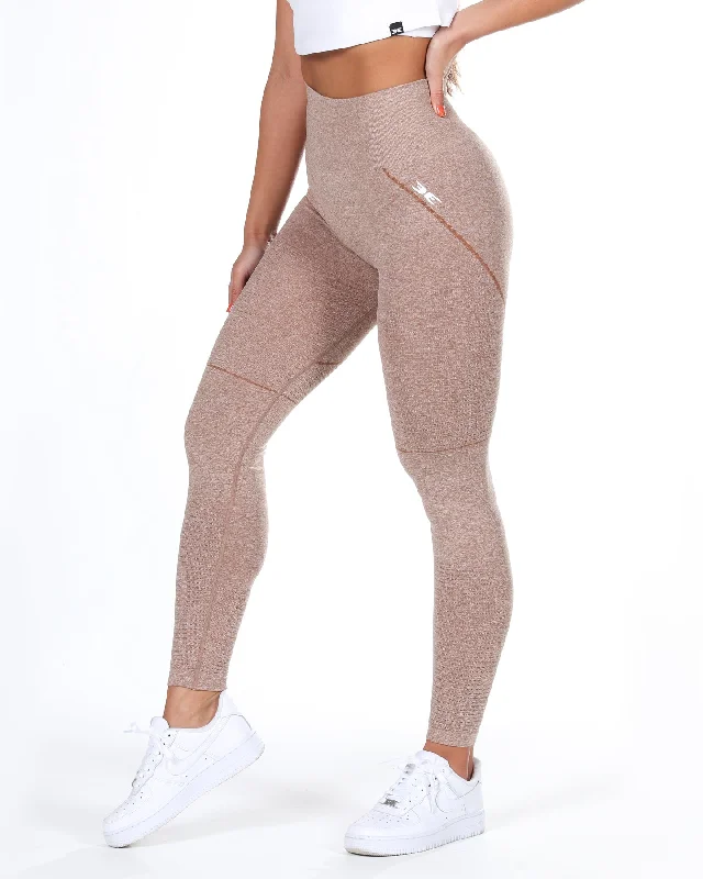 Elite Seamless Leggings - Caramel