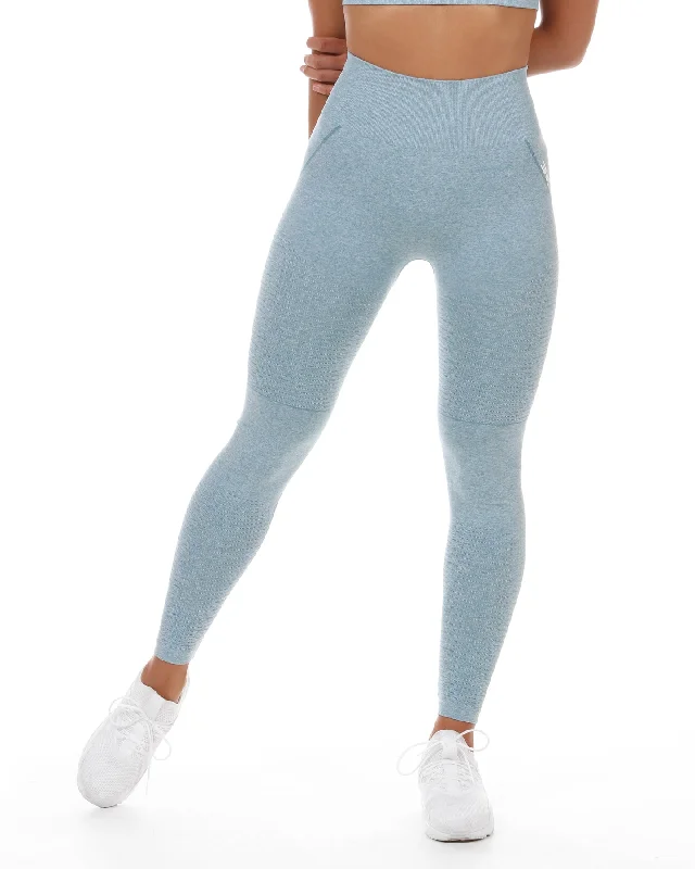 Elite Seamless Leggings - Dusty Teal