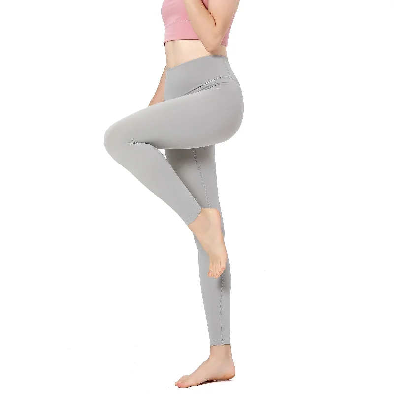 High Waist Solid Seamless Yoga Leggings