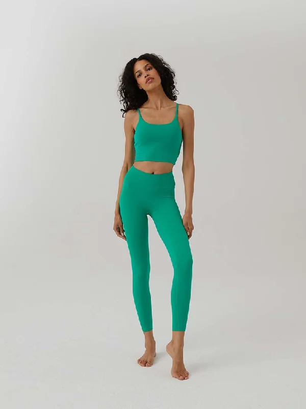 Oneness 7/8 yoga legging, Jade Green