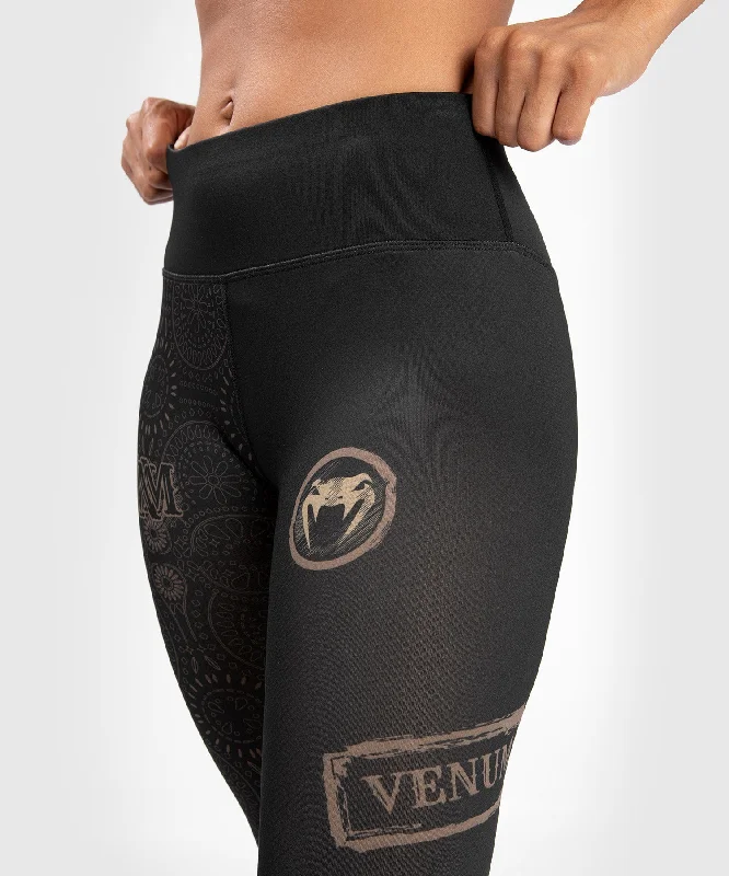 Venum Women Santa Muerte Dark Side - Legging - Black/Brown