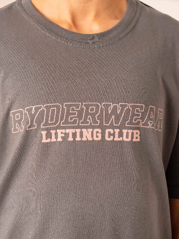 Lifting Club T-Shirt - Charcoal