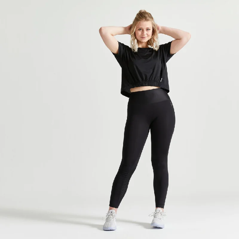 Loose Cropped Fitness T-Shirt