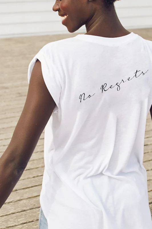 ""No Regrets"" Roll Tee