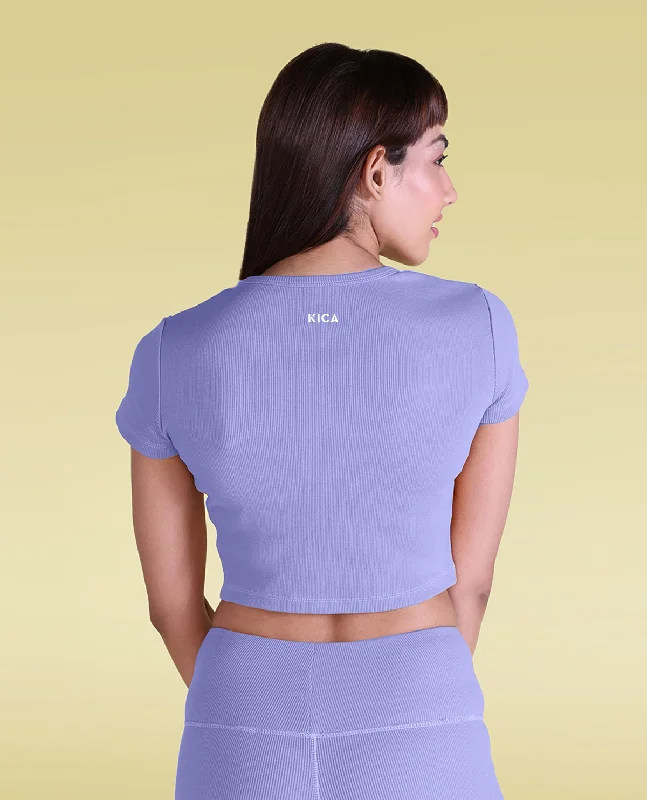 Cotton Ribbed Yoga Top