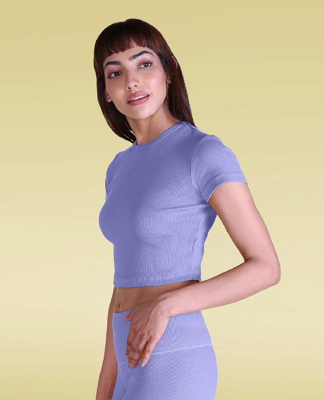 Cotton Ribbed Yoga Top