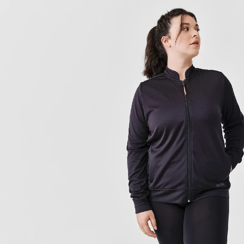 Women's Running Breathable Jacket-KIPRUN Run 100 Dry