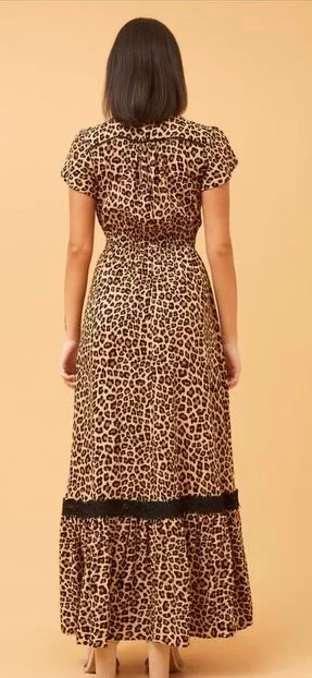 Alyssa Maxi Animal Print Dress