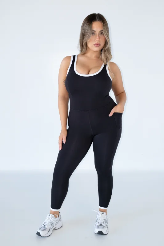 Breathe Full Pocket Bodysuit - Contrast