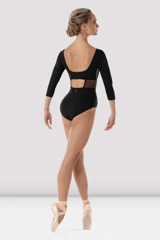 Ladies Zoey 3/4 Sleeve Leotard