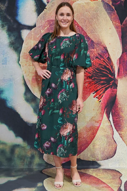 Leah Dress - Garden Burst