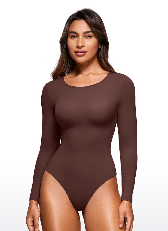 Butterluxe Long Sleeve  Crew Neck Bodysuits