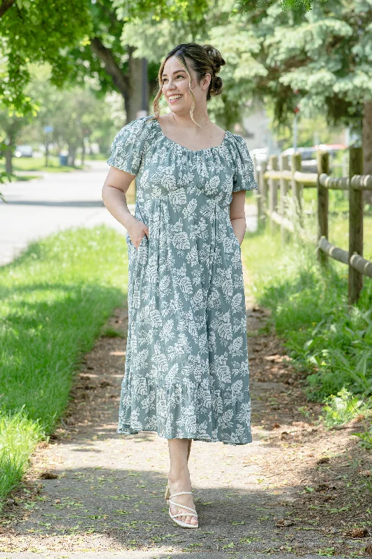 The Lettie in Tropical Green