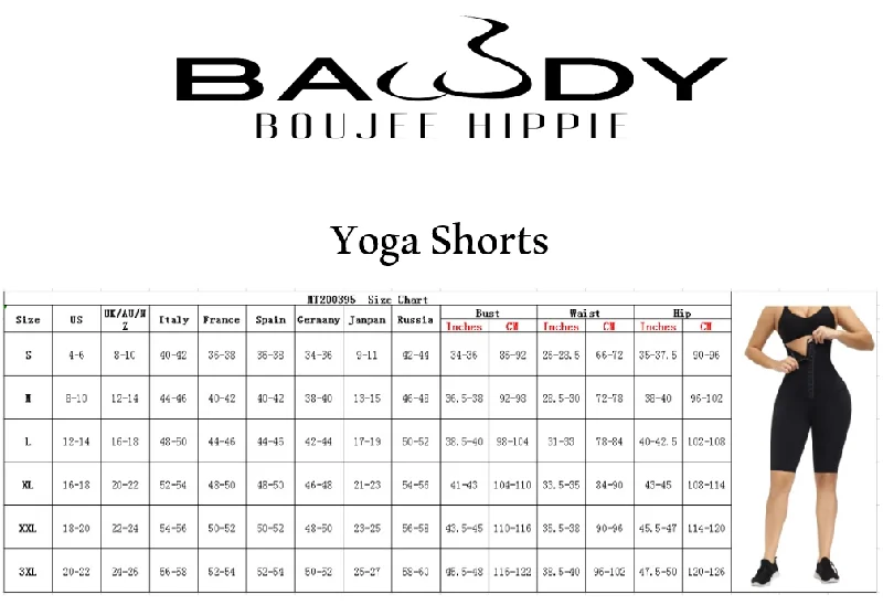 Bawdy Yoga Shorts