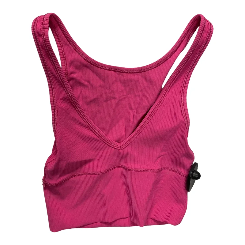 Athletic Tank Top By Lululemon In Pink, Size: Xs