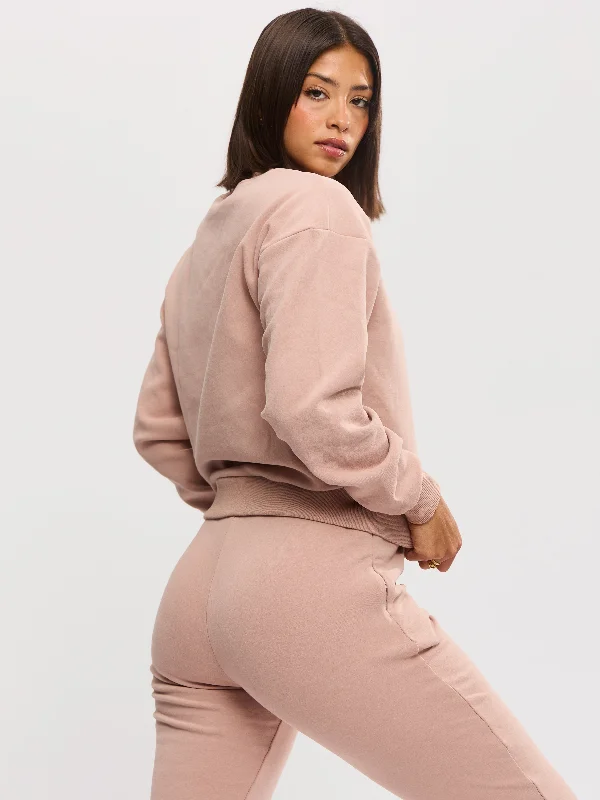 Cloud Crew Pullover - Mauve