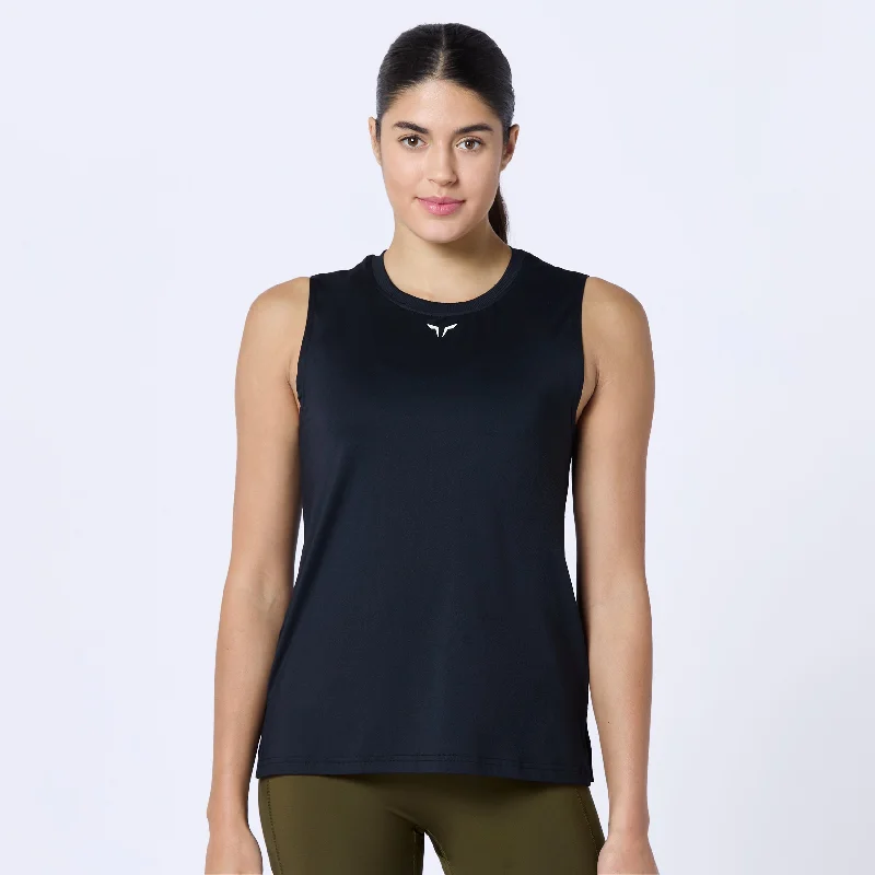 Essential Crew Tank - Black