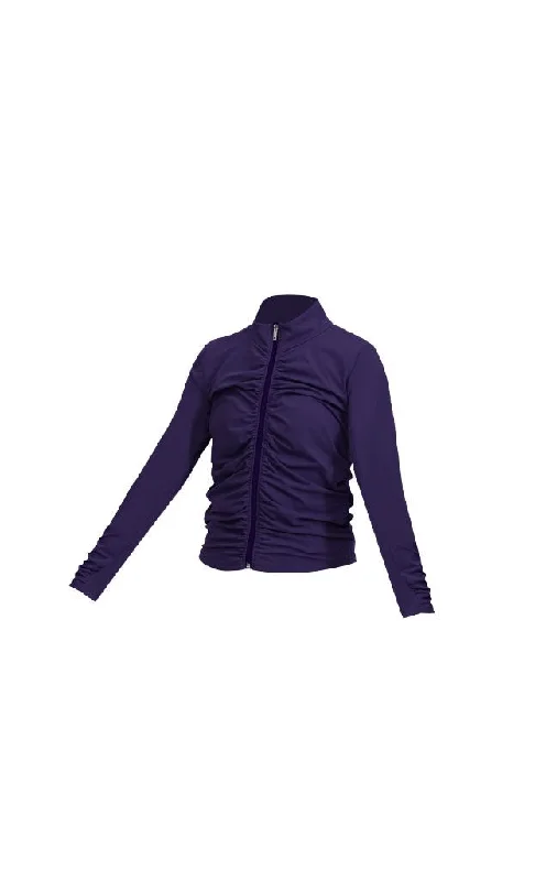 Cloud II™ Gather Jacket - Plum