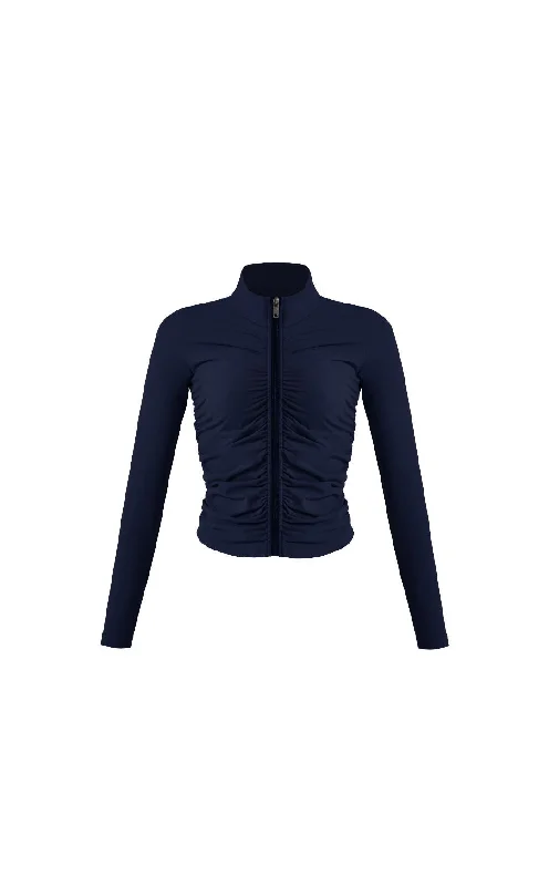 Cloud II™ Gather Jacket - Sapphire