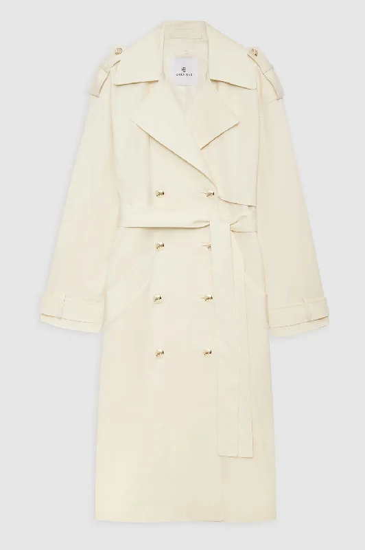 Layton Trench - Cream