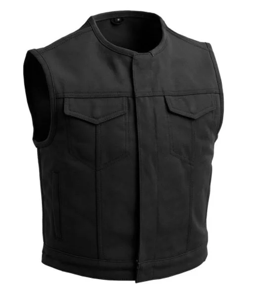 Men's Lowside Canvas Moto Vest