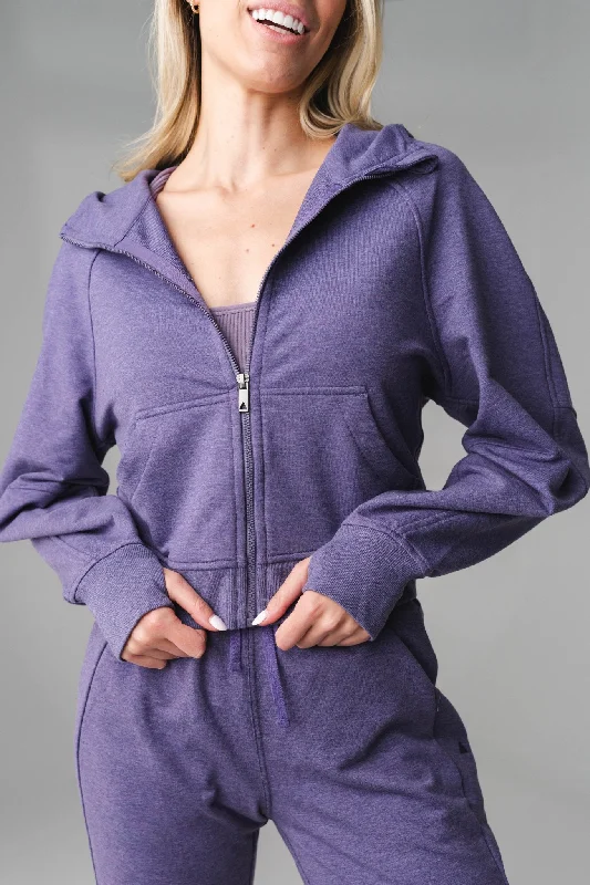 Vitality Studio Zip - Violet Marl