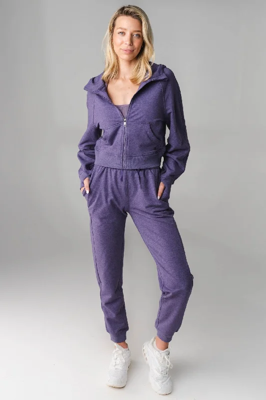 Vitality Studio Zip - Violet Marl