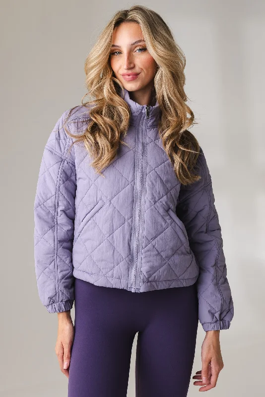 Vitality Puffer Jacket - Ashberry