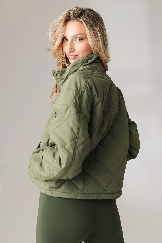 Vitality Puffer Jacket - Willow