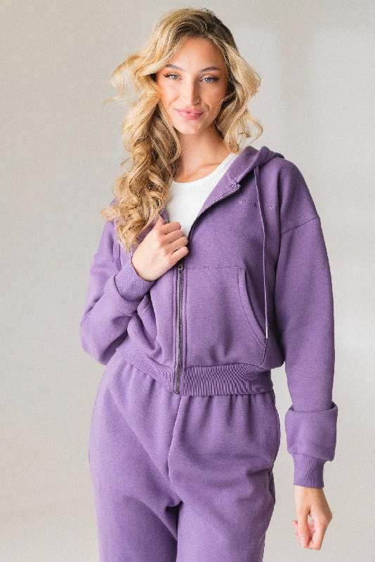 Vitality Women's Cozy Zip - Violet