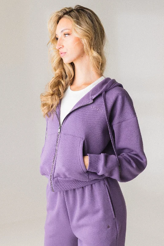 Vitality Women's Cozy Zip - Violet