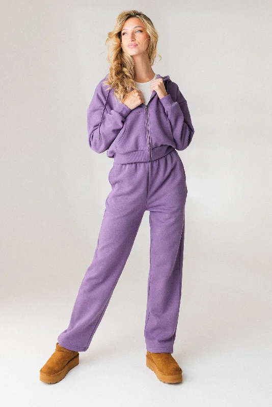 Vitality Women's Cozy Zip - Violet