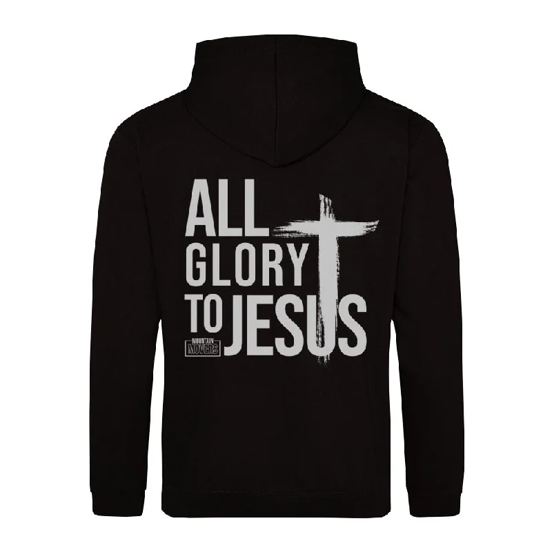 All Glory to Jesus Hoodie BackPrint